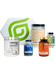 Full Kit: CREATINA 360 + COLÁGENO 360 + REVERSE AGING + PM 360 + OMG 360