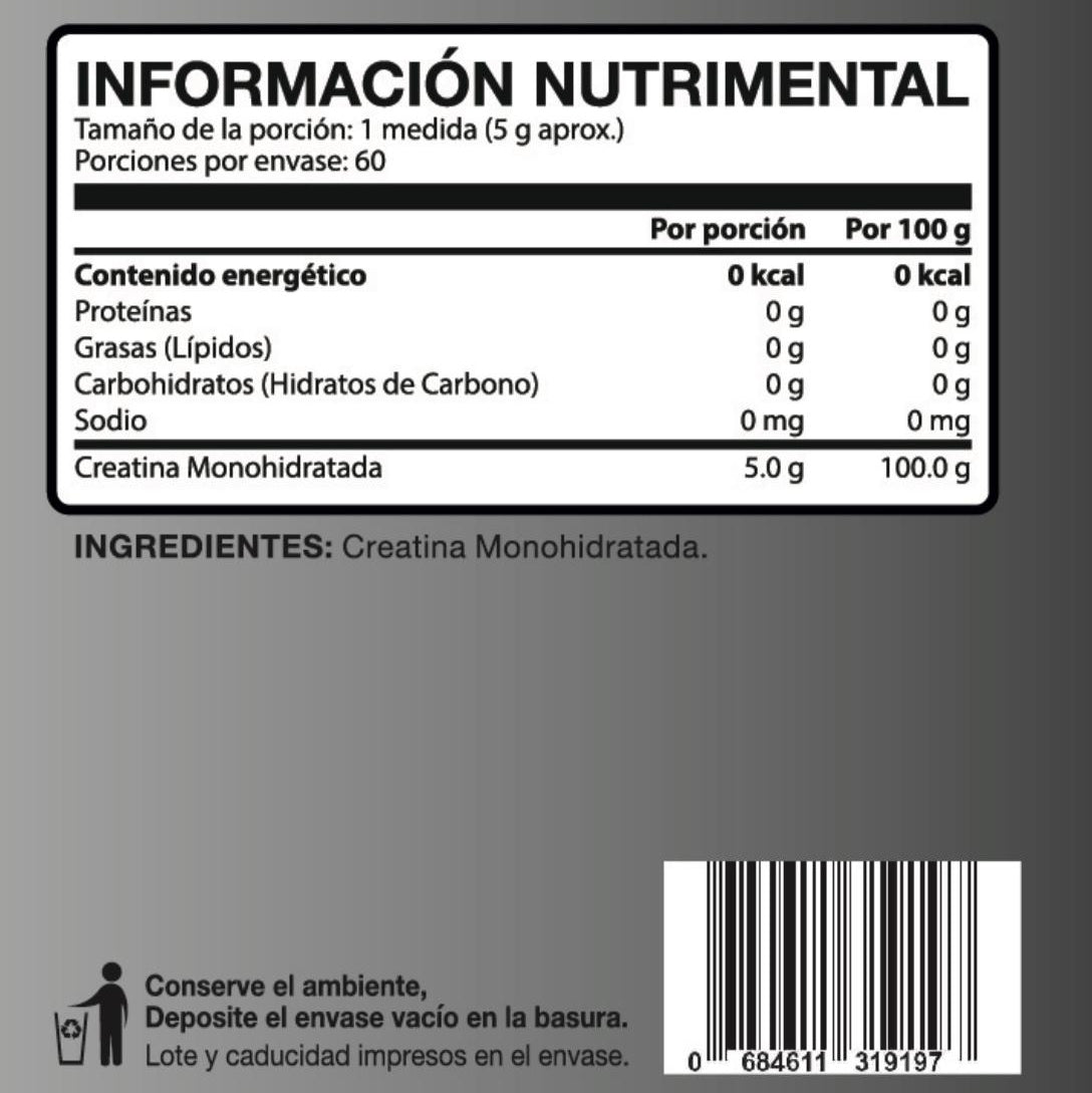 CREATINA 360 Premium Micronizada