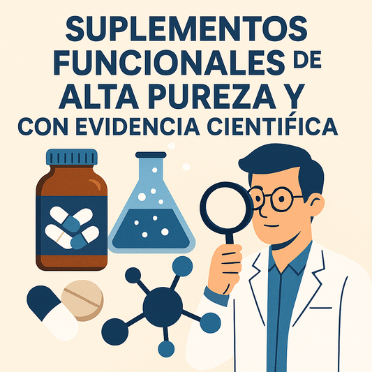🌱 Suplementos funcionales: alta pureza, respaldo científico y resultados reales