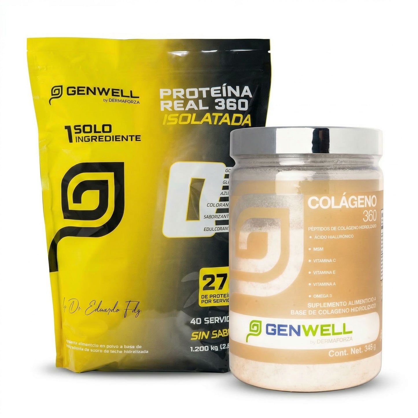 Kit Proteína Real + Colágeno 360