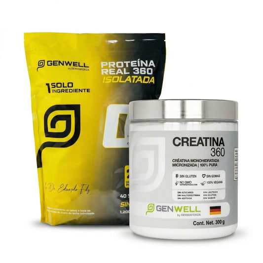 Kit Proteína Real + Creatina 360