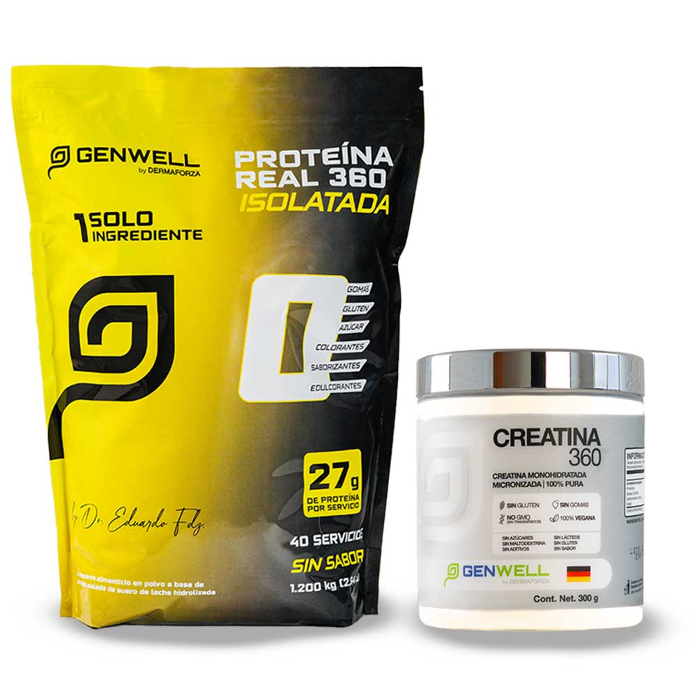 Kit Rendimiento - Proteína Real + Creatina 360