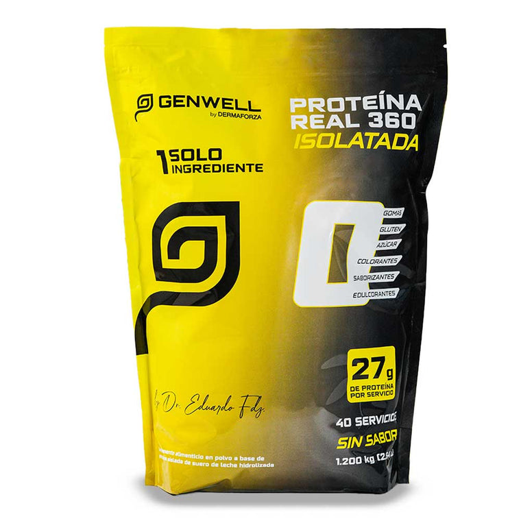 PROTEÍNA REAL 360 ISOLADA | 1 SOLO INGREDIENTE | 1.2 kg