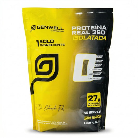 PROTEÍNA REAL 360 ISOLATADA | 1 SOLO INGREDIENTE